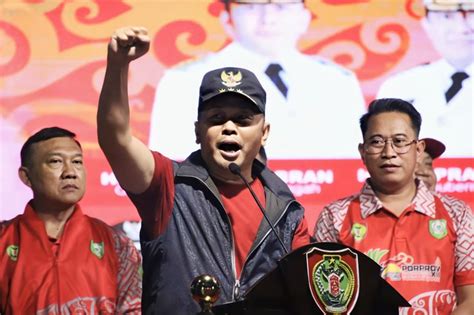 Gubernur Porprov Xii Momentum Kebangkitan Prestasi Olahraga Kalteng