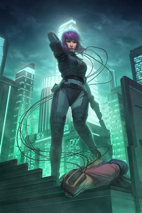 Ghost In The Shell Motoko Cyborg