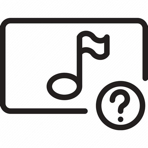 Mark Music Note Play Question Sound Icon Download On Iconfinder