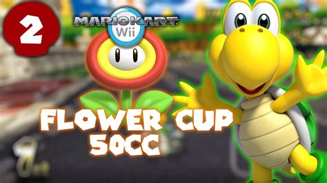 Mario Kart Wii Part 2 Flower Cup 50CC YouTube