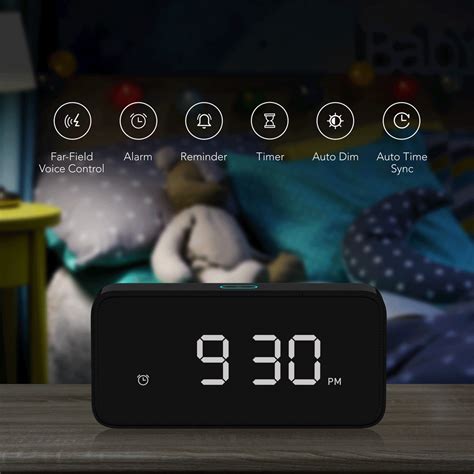 Reason® ONE Smart Alarm Clock with Alexa – ZMI