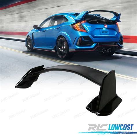 Aileron Spoiler Traseiro Para Honda Civic Hatchback Look