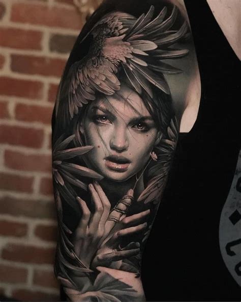 Pin By Sisa On Black White Tattoo Sleeve Tattoos Best Sleeve Tattoos