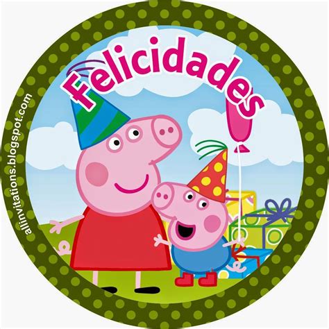 Kit Imprimible Peppa Pig En Fiesta De Cumplea Os De Peppa Pig