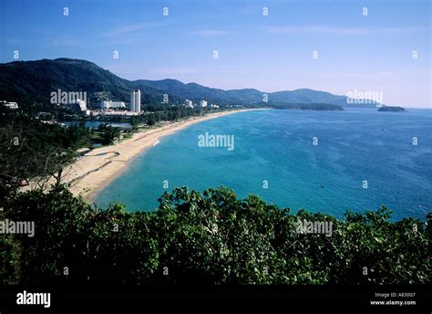 Thailand Phuket Karon Beach South West Coast Stock Photo Alamy