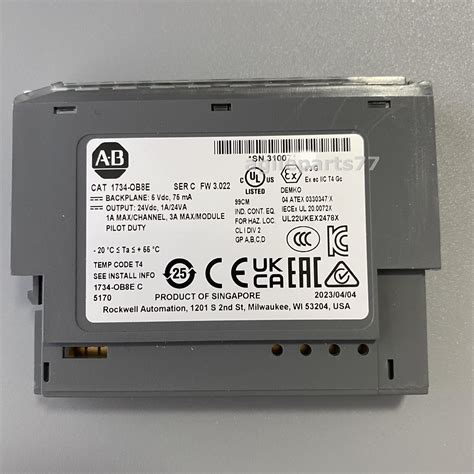 1734 OB8E AB Ser C Point I O 8 Point Output Module 1734OB8E New Factory