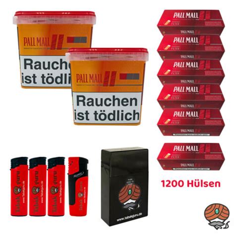 Pall Mall Allround Volumentabak Giga Box 2x 235g Red Xtra Hülsen