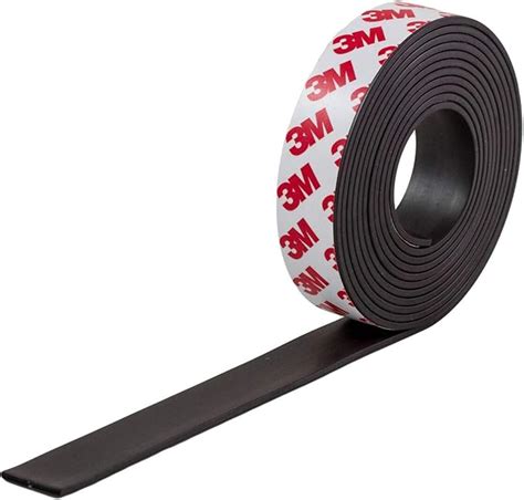 Magnetastico Bande Magnetique Adhesive 20mm X 1 2 M Avec Colle 3M