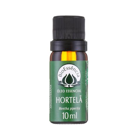 Óleo Essencial Natural De Hortelã Pimenta 10ml Bioessência 10ml