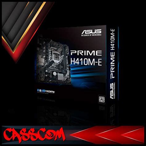 Jual Motherboard Asus Prime H410M-E (Lga1200, H410, Ddr4, Usb3.2, Sata3 ...