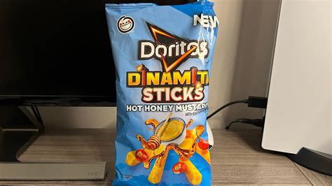 New Doritos Dinamita Sticks Hot Honey Mustard Youtube