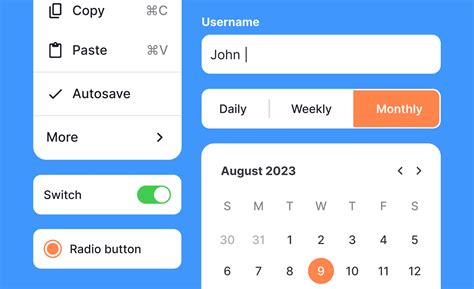 User Interface Ui Components Uxcel