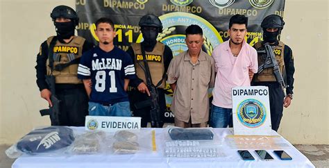 Caen Tres Pandilleros Vinculados Con Drogas La Noticia Honduras