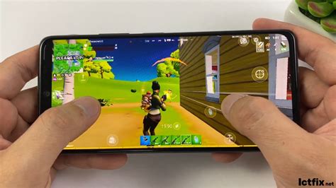 Xiaomi Redmi Note 10 Pro Test Game Fortnite Mobile Snapdragon 732G