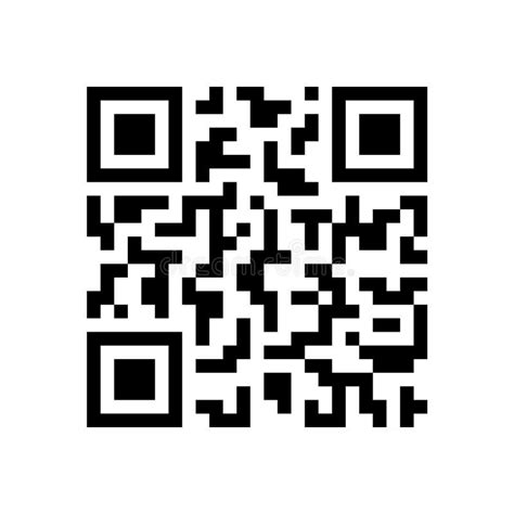 Code Qr Icône Carrée Code Qr Noir Isolé Sur Fond Blanc Qrcode Pour