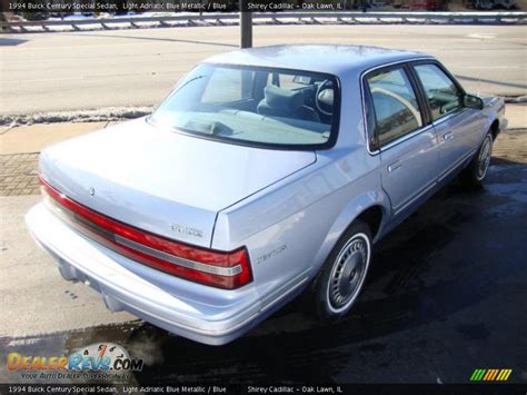 1994 Buick Century Special Sedan Light Adriatic Blue Metallic Blue Photo 4