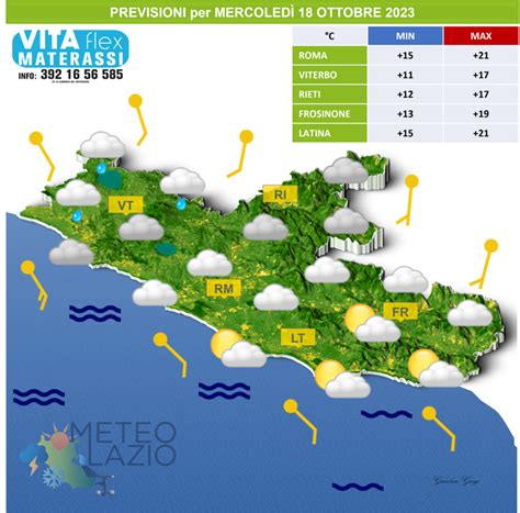 Bollettino Meteo Per OGGI 17 Ottobre 2023 E DOMANI 178 Ottobre 2023