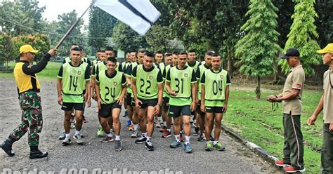 Yonif Raider 408 Suhbrastha MENGECEK DAN TOLAK UKUR KEMAMPUAN PRAJURIT