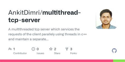 Github Ankitdimri Multithread Tcp Server A Multithreaded Tcp Server