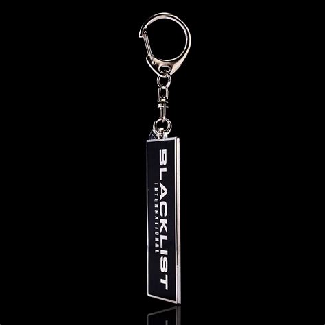 Blacklist International Stainless Steel Keychain Blckbox By Tier One