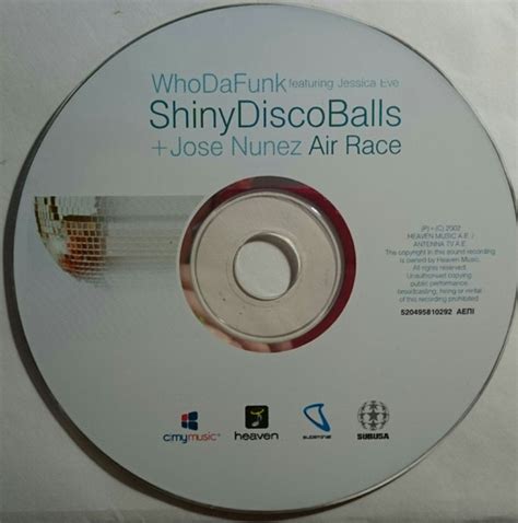 Who Da Funk Featuring Jessica Eve Shiny Disco Balls Cd Discogs