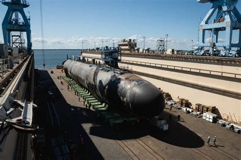 Huntington Ingalls Industries To Launch Virginia Class Submarine Ssn 794 Montana