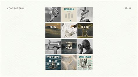 FLOW | yoga studio on Behance