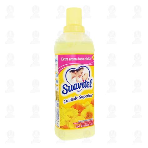 Suavizante De Telas Suavitel Cuidado Superior Fresco Aroma De Sol 850 Ml