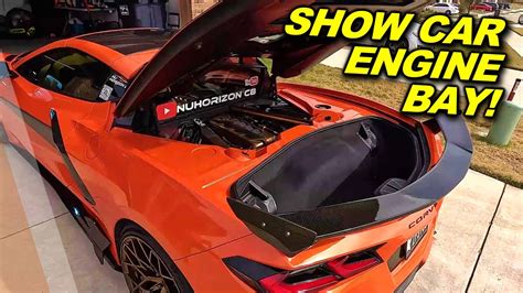 Reviewing An Engine Appearance Package Worthy Of The C8 Corvette Youtube