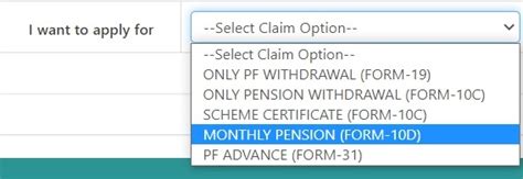 Submit Epf Form 10d Online Apply For Epf Pension