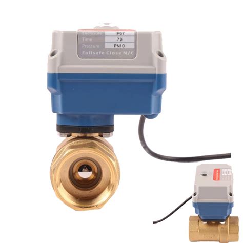 2 Way Mini Dc24v Dn15 1 2 Electric Motorized Brass Ball Valve