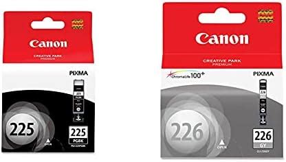 Amazon Canon Printer Ink Bundle With PGI 225 Black And CLI 226