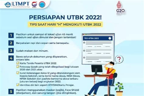 Utbk Sbmptn Dimulai Besok Ingat Untuk Bawa Dokumen Ini Nol Meter