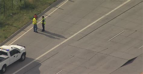 Lanes Closed At Parker And Hampden After Road Buckles Cbs Colorado