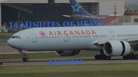 14 Minutes Of Heavy Action At Toronto Pearson Runway 23 YouTube