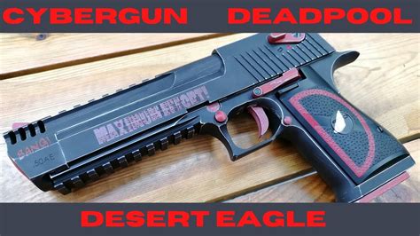 Cybergunwe Tech Deadpool Desert Eagle Airsoft Pistol Review Youtube