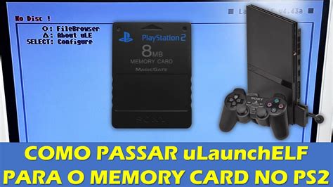 COMO PASSAR ULAUNCHELF OPL PARA O MEMORY CARD NO PS2 TUTORIAL