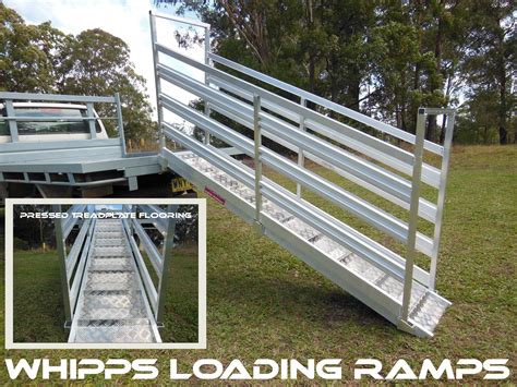 Portable Aluminium Livestock Ramps And Yards