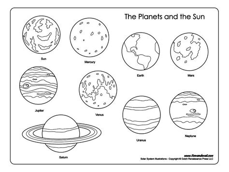 Pluto Planet Coloring Pages At Free Printable