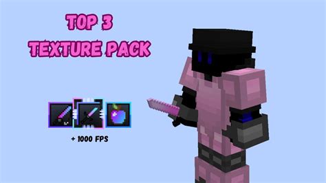 Los 3 Mejores Texture Pack Para Subir Fps Youtube