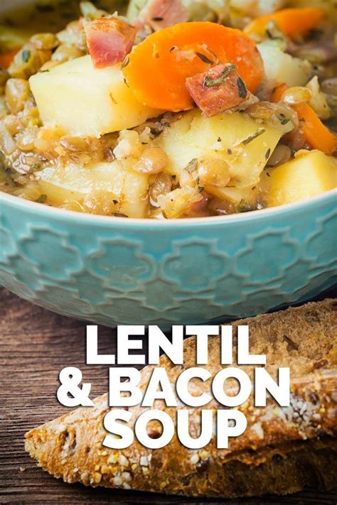 Lentil And Bacon Soup With Root Veggies Recipe Lentil And Bacon