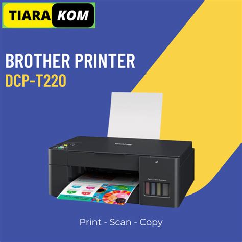 Jual Printer Brother DCP T220 Print Scan Copy Kota Balikpapan