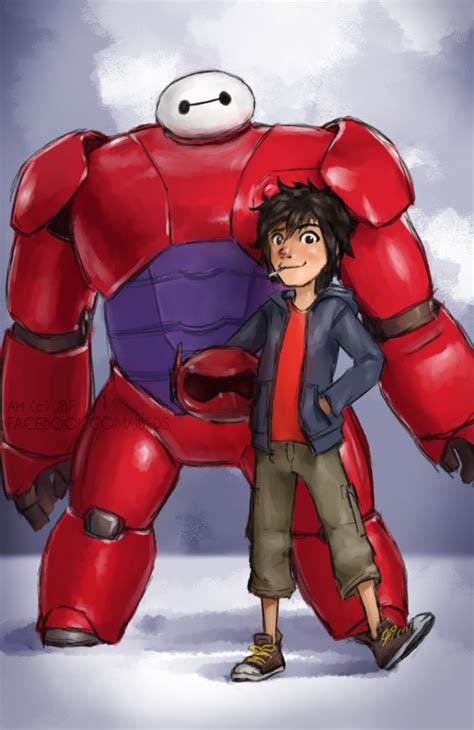 Hiro And Baymax Big Hero 6 Fan Art 37898300 Fanpop