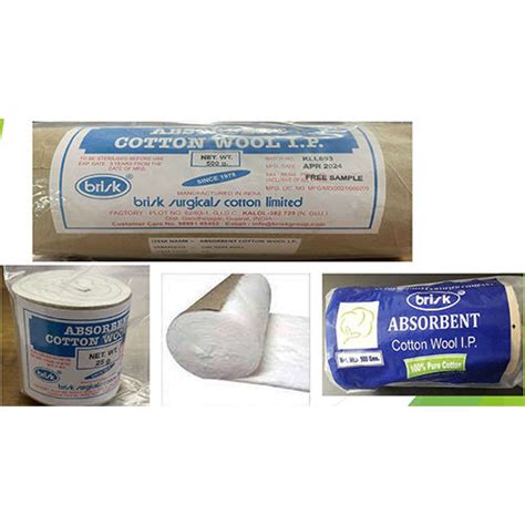 White Absorbent Cotton Wool Roll At Best Price In Gandhinagar Brisk