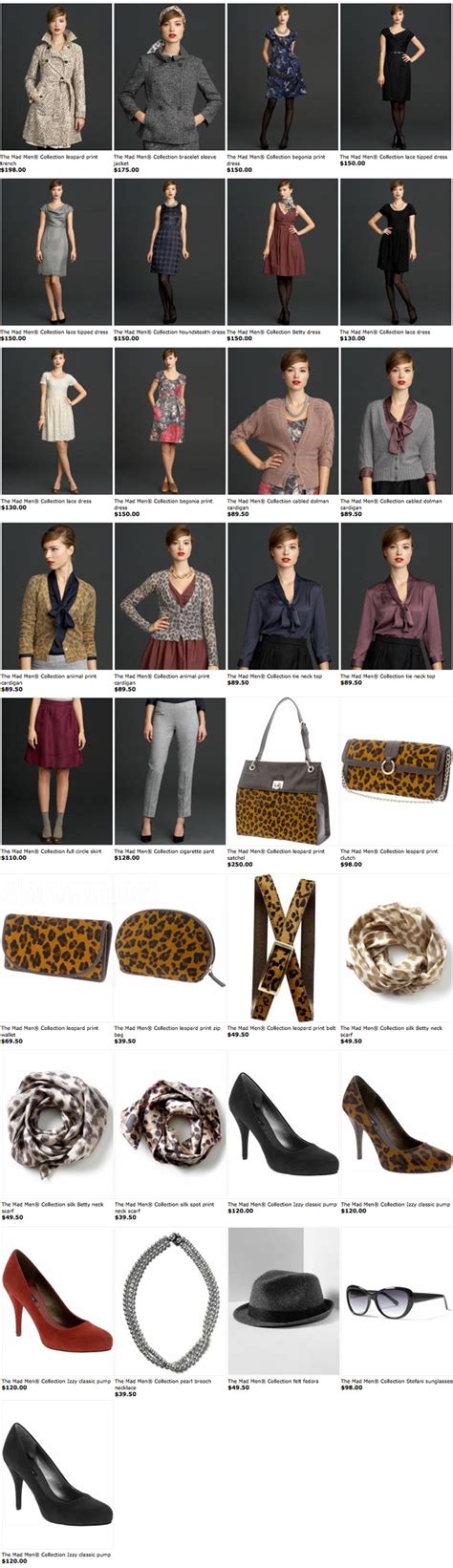 Photos Banana Republic Mad Men Inspired Clothing Line For Men And Women