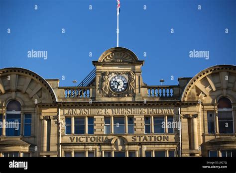 Manchester Victoria Station, Manchester, Greater Manchester, UK Stock ...