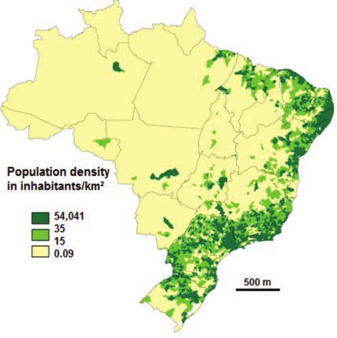 Map Of Brazil Population: Population Density And Structure, 49% OFF