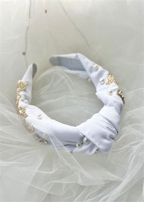 Bride Embellished Headband Ladybugs Boutique Llc