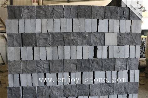 Mongolia Black Granite Tile Slab Flamed Stone From China