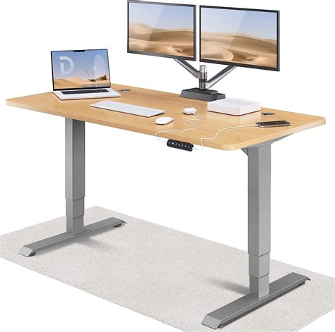 Desktronic Bureau Assis Debout Lectrique Bureau R Glable En Hauteur